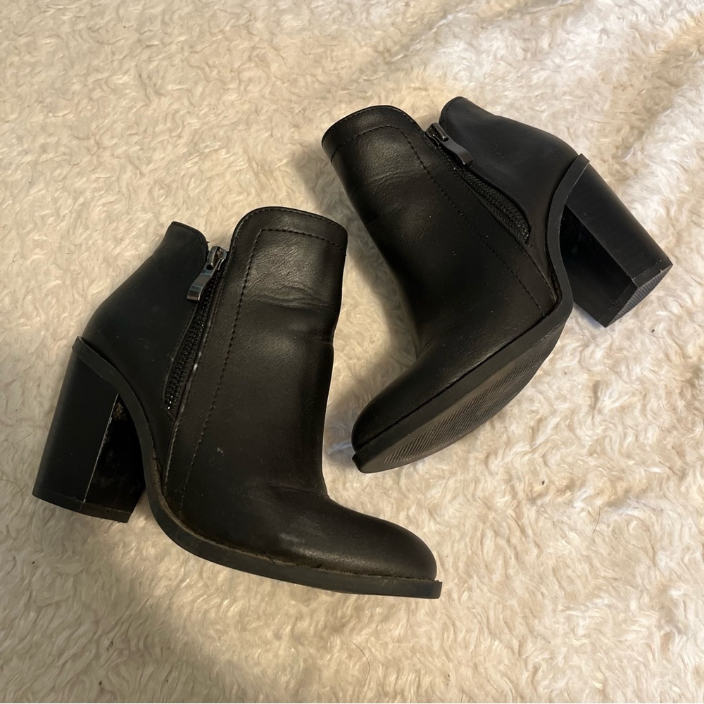 Top Moda Black Ankle Boots